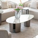 لينو طاولة شاي بورسلان 140 سم وودي