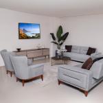 بُصري كنب سرير 3 مقاعد رمادي 250 سم وودي