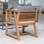 مومجي كرسي من الخشب وودي