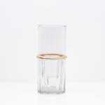 فازة بحزام ذهبي كبيرة وودي