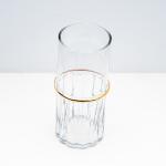 فازة بحزام ذهبي كبيرة وودي