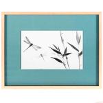 لوحة جدارية مطبوعة الأغصان وودي