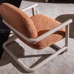 سان فيتو كرسي استرخاء برتقالي وودي