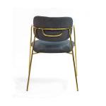 مارلو كرسي رمادي غامق