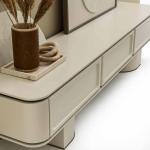 نيو سوهو  طاولة تلفزيون بيج 230 سم وودي