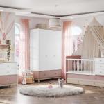 بونو تسريحة مع رف زهري وودي