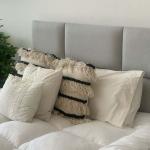 بيلارو سرير رمادي 160×200 سم وودي