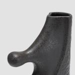 فازة ستريم لاين أسود وودي