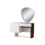 بونتي طقم غرفة نوم 7 قطع كريمي وودي