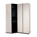 بيلا دولاب زاوية 3 أبواب بيج وودي