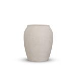 مركن أشجار بيج من الفخار وودي