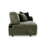 فيولا كنب يد يمين فردي أخضر وودي