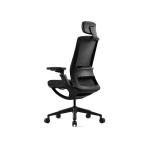 رولي كرسي مكتب مريح مع مسند رأس وقاعدة متحركة