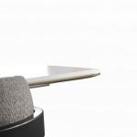 بادوفا طاولة طعام 8 أشخاص بدون كراسي وودي