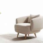 لاروس كنب فردي كريمي وودي