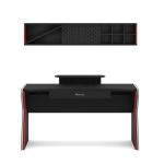 فيونكس مكتب ألعاب مضئ أسود 150 سم وودي