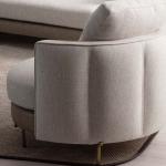 برادا كنب فردي فاخر كريمي وودي