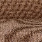 أكورسا كنب فردي بذراعين كريمي وودي