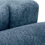 فيولا كنب يد يمين فردي أزرق وودي