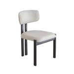 بيلا كرسي أبيض وودي