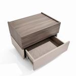 هيبي طقم غرفة نوم رمادي 180×200 سم 6 قطع وودي