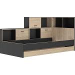 سرير تخزين إروان 90 ×200 سم وودي