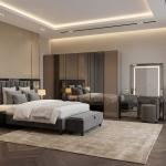 نيو ايلات دولاب ملابس 6 أبواب وودي