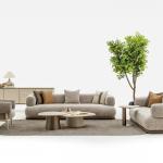 نيو سوهو كنب رباعي وودي