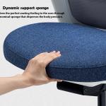 مينسو كرسي مكتب بمسند ظهر متوسط