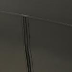 كرسي مكتبي جلد أسود وودي