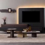 باشون طاولة قهوة وودي