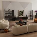 بوليرو طاولة تلفزيون بني 250 سم وودي