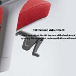 راديس كرسي مكتبي بمسند رأس