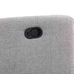 رونزا كرسي استرخاء هزاز رمادي وودي