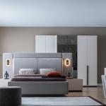 بونتي دولاب ملابس 6 ابواب كريمي وودي