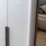 بونتي دولاب ملابس 6 ابواب كريمي وودي