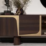 لي مانس كونسول مع مرآه وودي