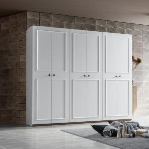 زيتا دولاب ملابس 6 أبواب وودي