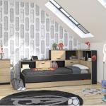 سرير تخزين إروان 90 ×200 سم وودي