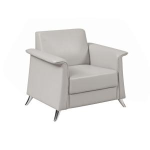 عليا كنب مكتبي فردي رمادي وودي