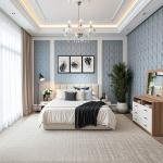 نيو ماروني طقم غرفة نوم 5 قطع وودي