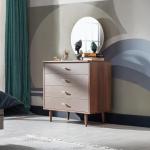 نيو رترو تسريحة مع مرآه وودي