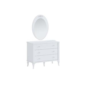 جاسمين تسريحة خشبي-أبيض وودي