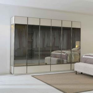 باموكليه دولاب ملابس 6 أبواب وودي