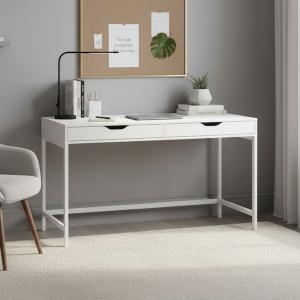 ألبا مكتب منزلي أبيض 100 سم وودي