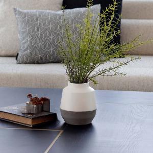 فازة سيراميك ديكور وودي