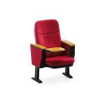 كرسي مسرح أحمر وودي