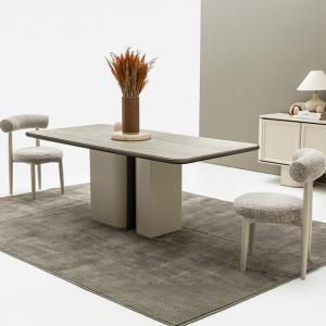 نيو سوهو طاولة طعام 280 سم بدون كراسي وودي