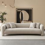 ارتي كنب رباعي 300سم بيج وودي