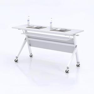 مكتب قابل للطي أبيض وودي - 160, 50